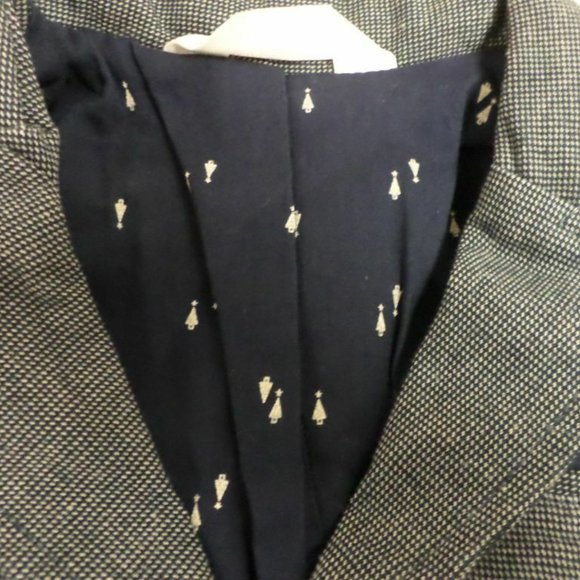 Cat & Jack Toddler Boys’ Woven Blazer, Blue - Picture 4 of 6